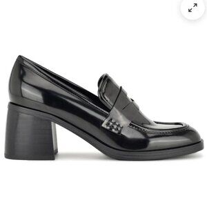 Nine West Avalia Heeled Loafers W 10